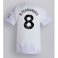 Manchester United Bruno Fernandes #8 Replika Bortatröja 2025-26 Kortärmad